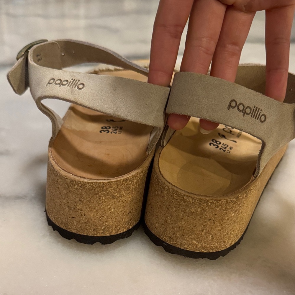 Birkenstock Papillio Glenda Suede Sandals - Picture 7 of 7